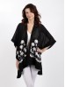 Fashion Chiffon  Shawl W/ Floral Design 